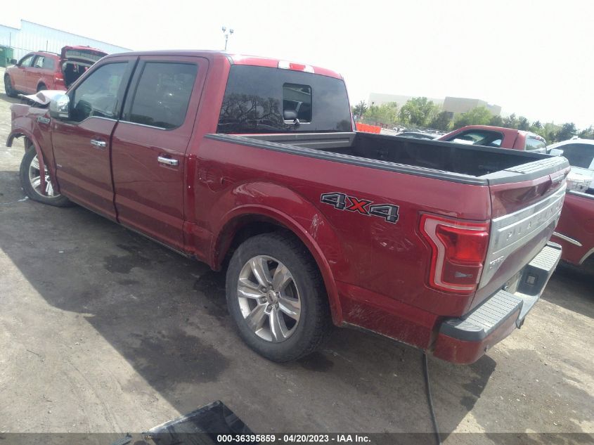 2015 FORD F-150 XLT/XL/LARIAT/PLATINUM - 1FTEW1EG1FFA39279