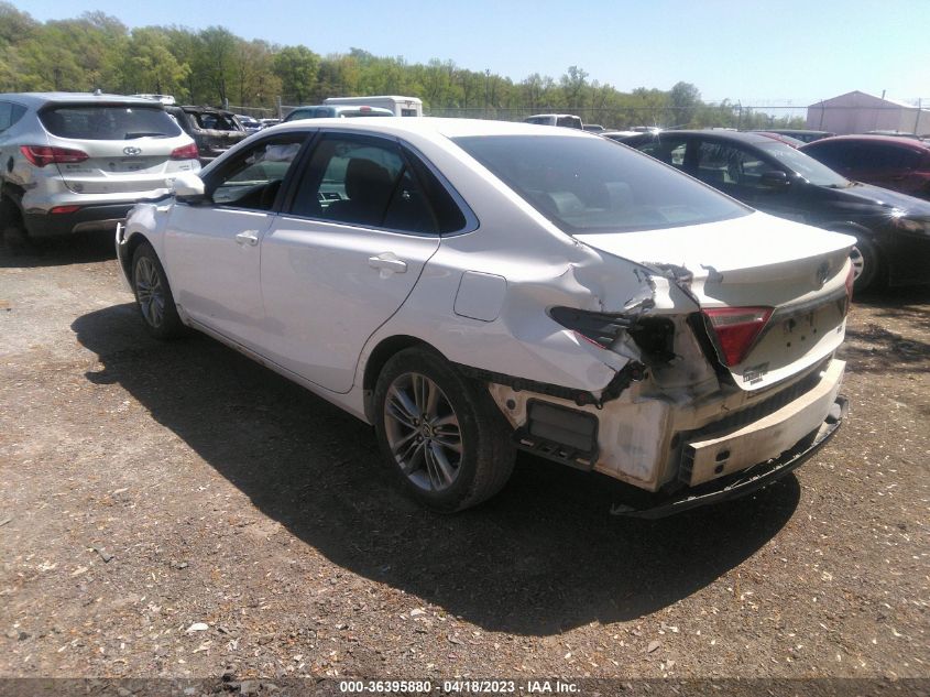 2016 TOYOTA CAMRY XLE/SE/LE/XSE - 4T1BF1FK4GU524658