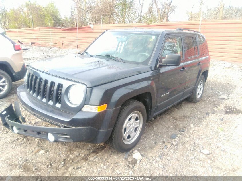 2015 JEEP PATRIOT SPORT - 1C4NJPBA0FD341160