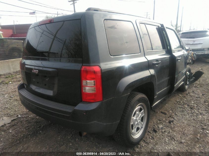 2015 JEEP PATRIOT SPORT - 1C4NJPBA0FD341160