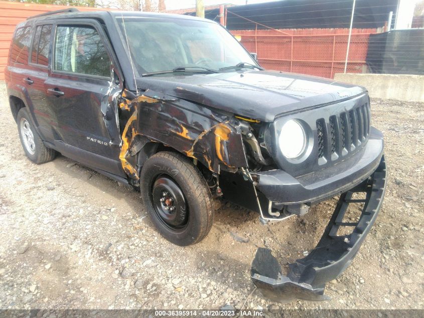 2015 JEEP PATRIOT SPORT - 1C4NJPBA0FD341160