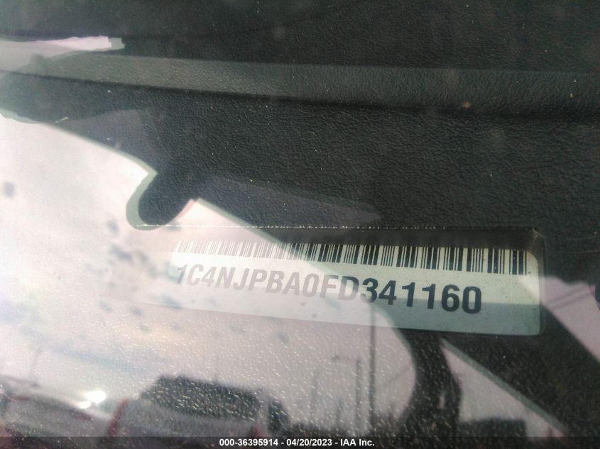 2015 JEEP PATRIOT SPORT - 1C4NJPBA0FD341160