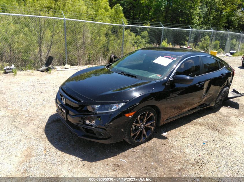 2020 HONDA CIVIC SEDAN SPORT - 2HGFC2F84LH510900