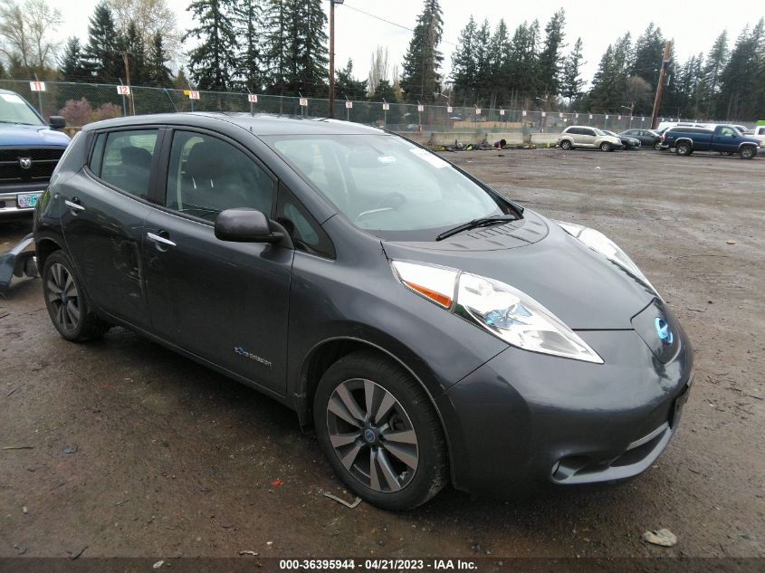 2013 NISSAN LEAF SL - 1N4AZ0CP1DC411839