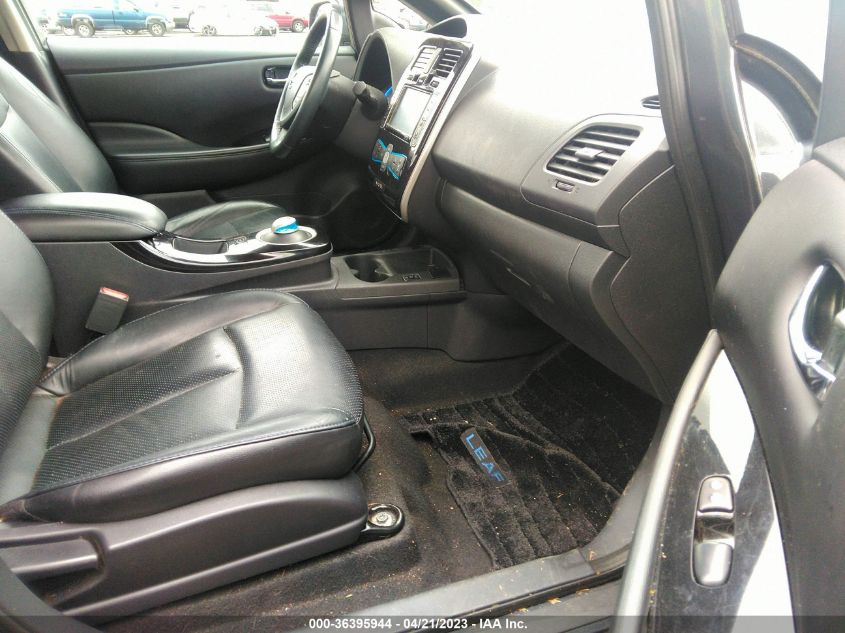 2013 NISSAN LEAF SL - 1N4AZ0CP1DC411839