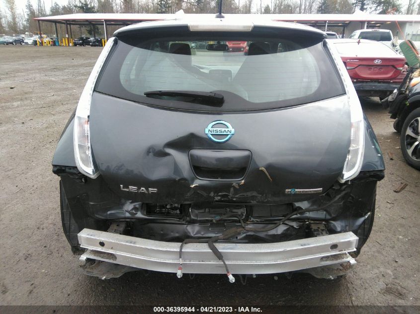 2013 NISSAN LEAF SL - 1N4AZ0CP1DC411839