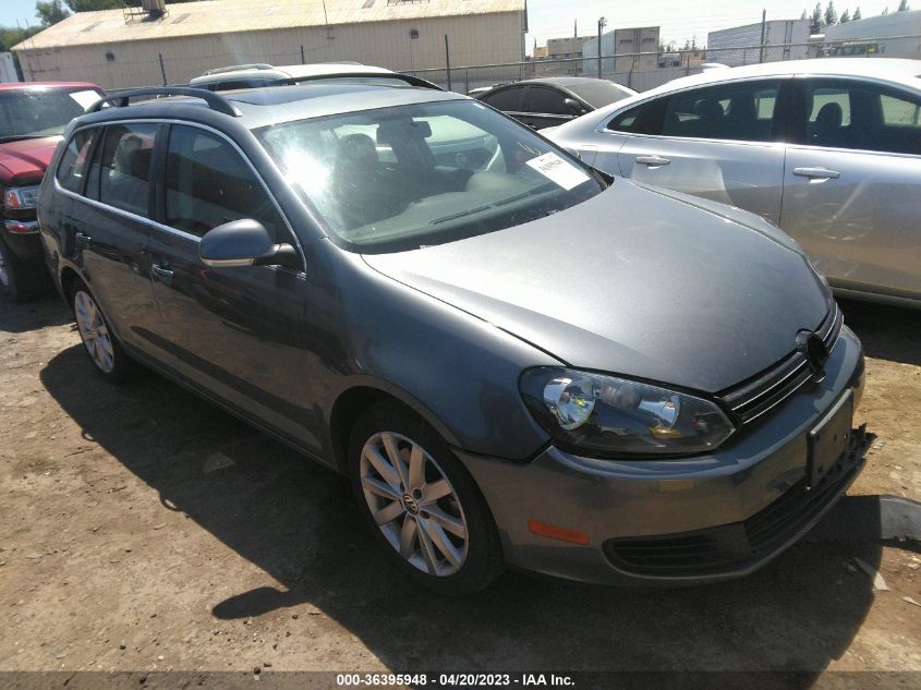 2014 VOLKSWAGEN JETTA SPORTWAGEN TDI W/SUNROOF & NAV - 3VWPL7AJ0EM621844