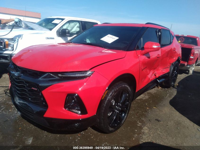 2021 CHEVROLET BLAZER RS - 3GNKBERSXMS559131