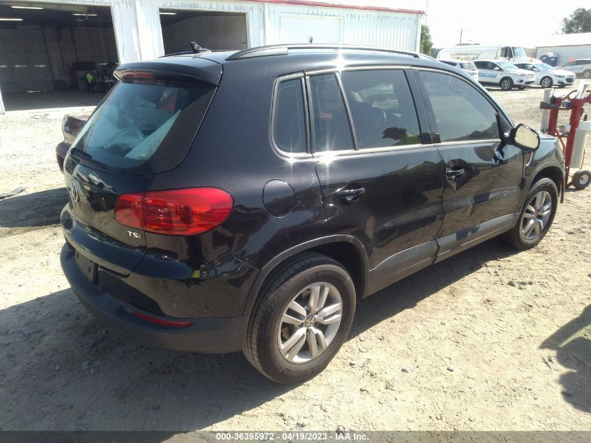 2017 VOLKSWAGEN TIGUAN - WVGAV7AX7HK005413