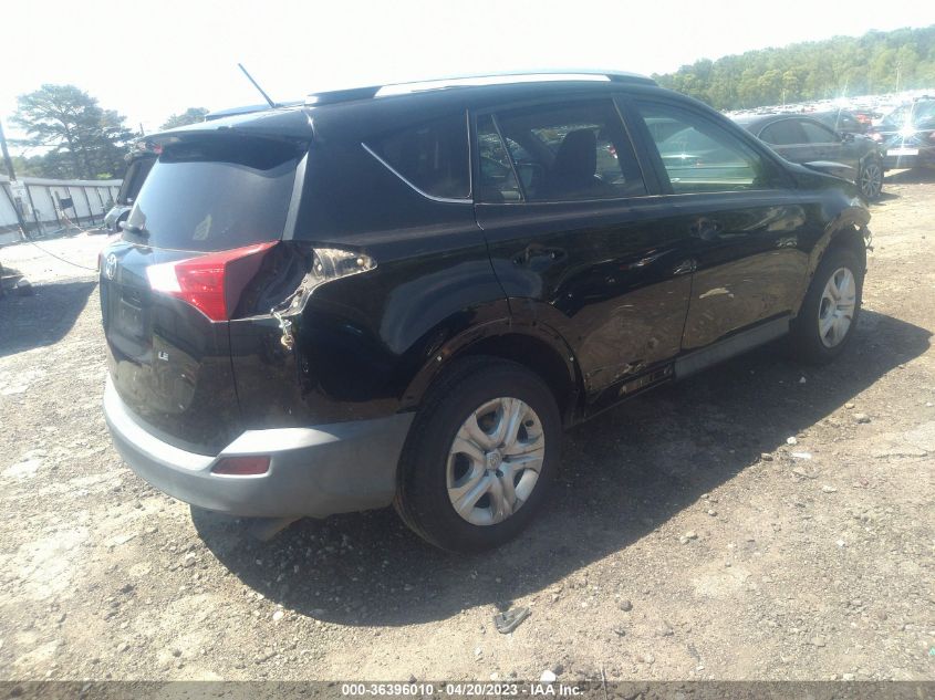 2013 TOYOTA RAV4 LE - 2T3ZFREV3DW055087