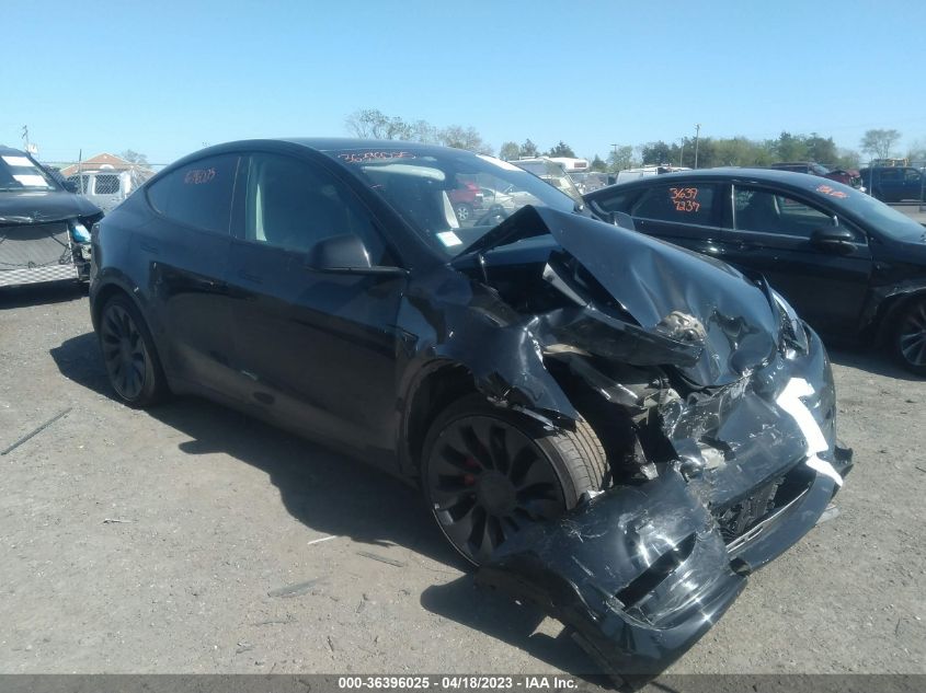 2022 TESLA MODEL Y PERFORMANCE - 7SAYGDEF1NF447483