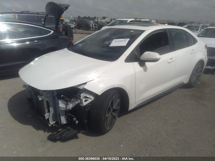 VIN JTDP4MCE3NJ086407 2022 TOYOTA COROLLA SE/SE NIGHTSHADE/APEX SE