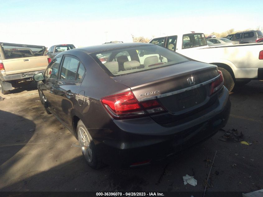 2014 HONDA CIVIC SEDAN LX - 2HGFB2F58EH548125