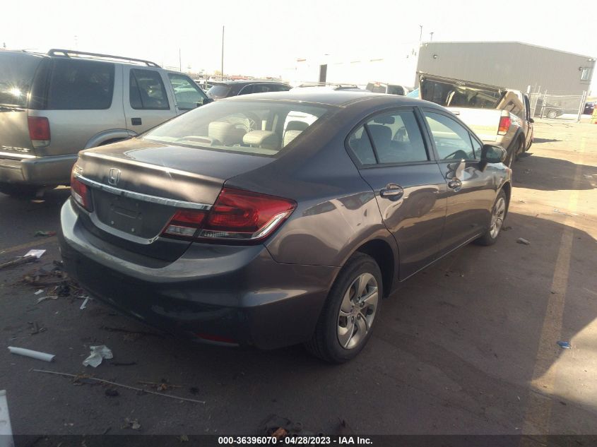2014 HONDA CIVIC SEDAN LX - 2HGFB2F58EH548125