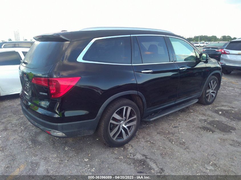 2017 HONDA PILOT TOURING - 5FNYF5H98HB014761