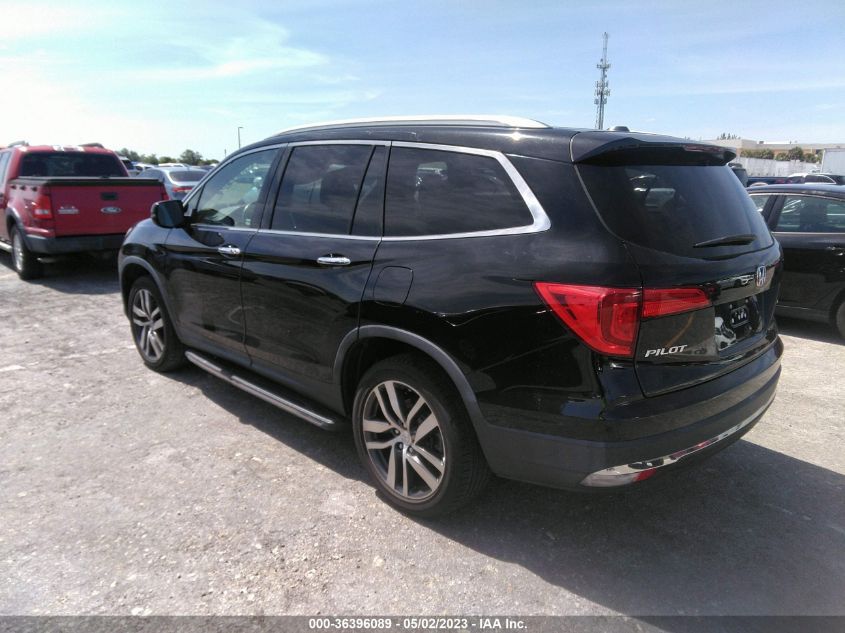 2017 HONDA PILOT TOURING - 5FNYF5H98HB014761