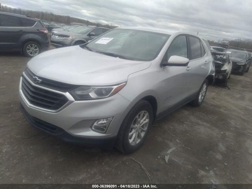 2021 CHEVROLET EQUINOX LT - 3GNAXUEV1MS100562