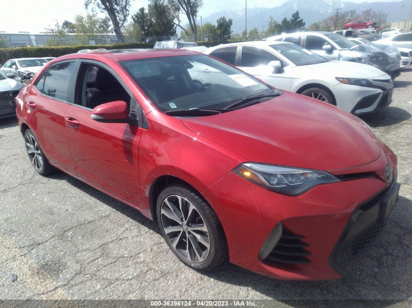 2019 TOYOTA COROLLA L/LE/SE/XLE/XSE - 2T1BURHE4KC128851