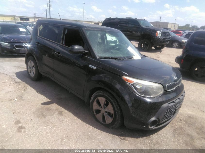 2015 KIA SOUL BASE - KNDJN2A21F7807600