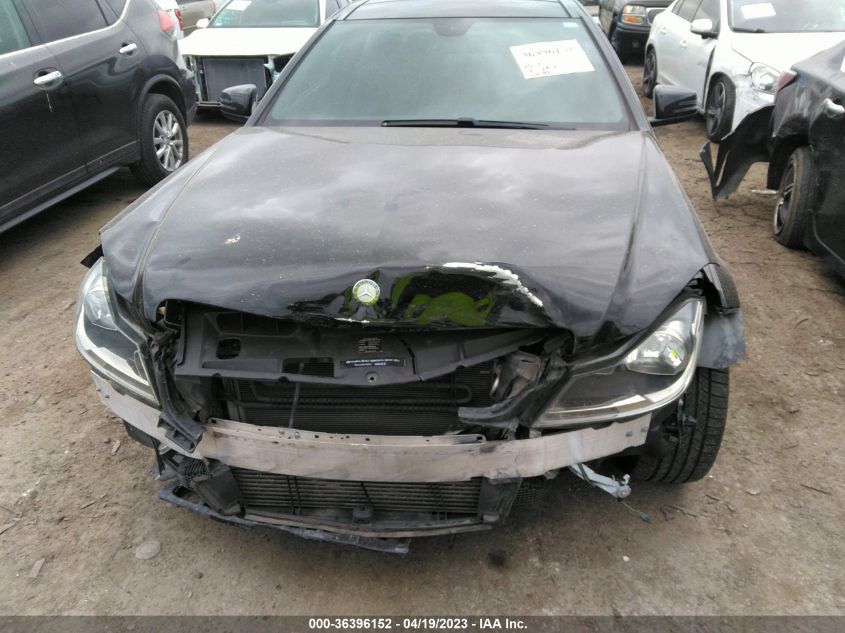 2014 MERCEDES-BENZ C 250 - WDDGJ4HB9EG328563