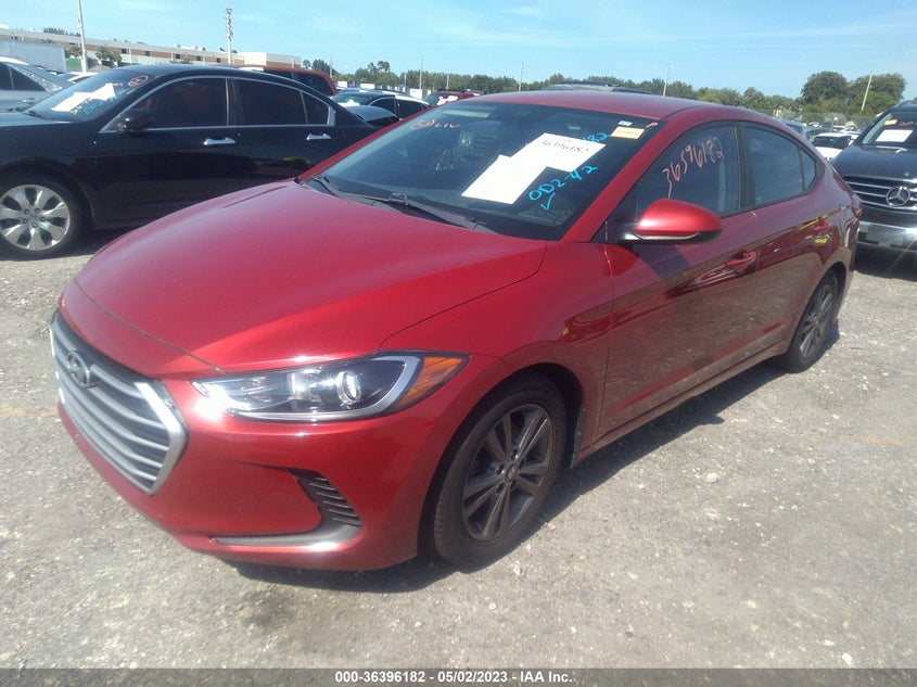 VIN 5NPD84LF5JH250078 2018 HYUNDAI ELANTRA SEL