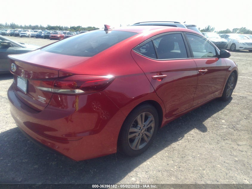 VIN 5NPD84LF5JH250078 2018 HYUNDAI ELANTRA SEL