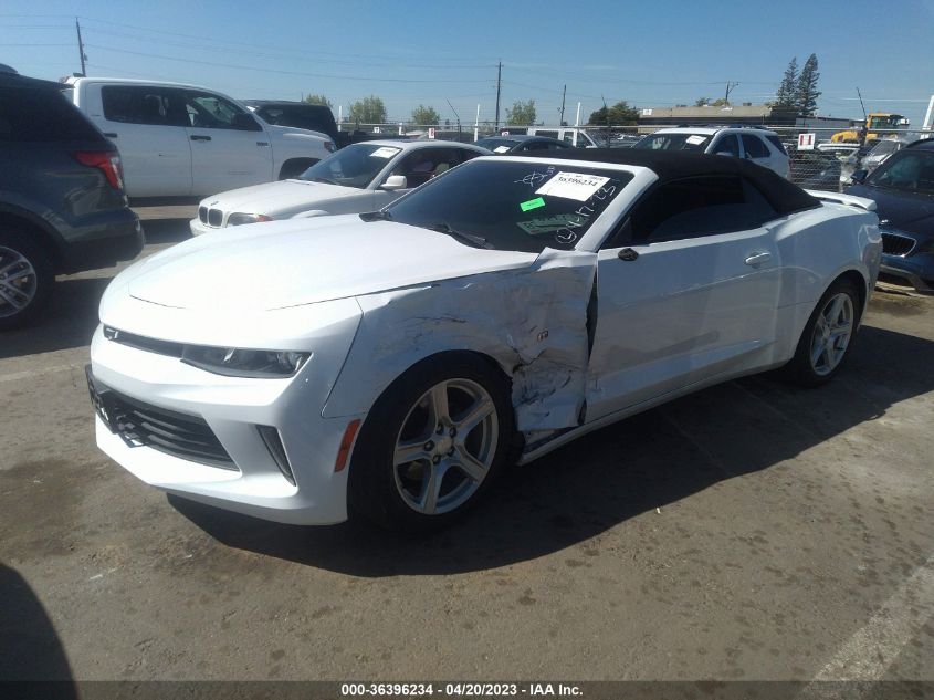 2018 CHEVROLET CAMARO 1LT - 1G1FB3DX9J0115770