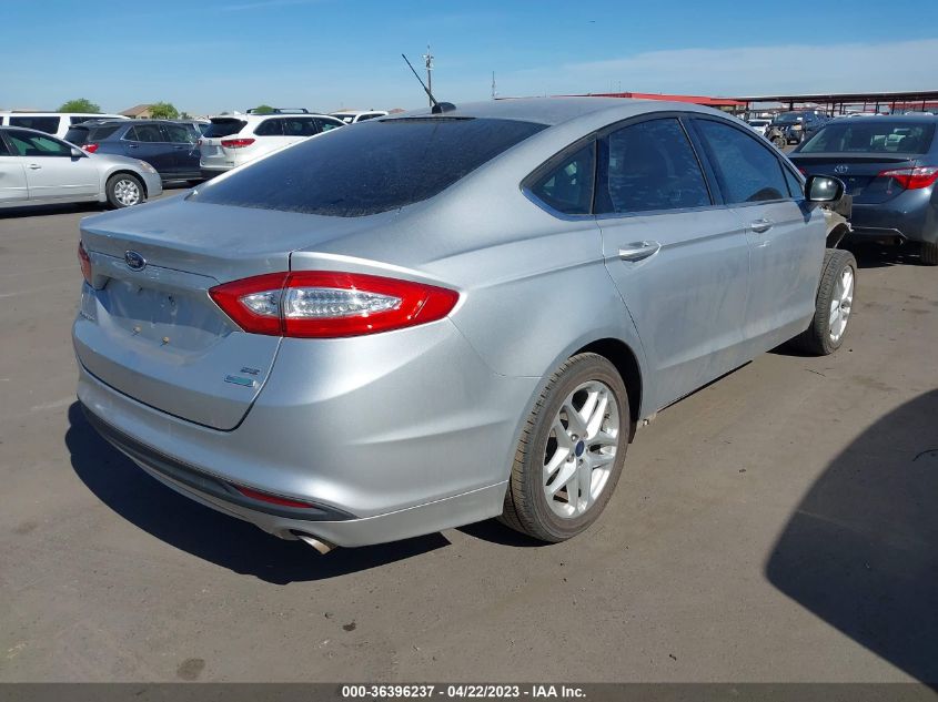 2014 FORD FUSION SE - 3FA6P0HD2ER203420