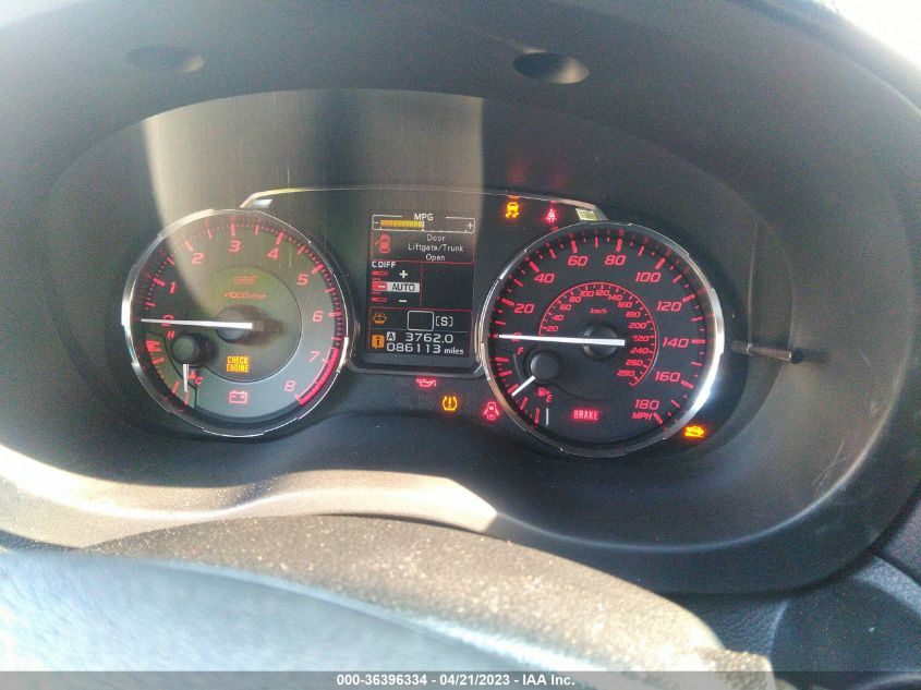 2015 SUBARU WRX STI LAUNCH EDITION JF1VA2W69F9801398