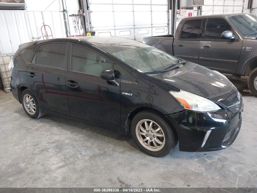 2013 TOYOTA PRIUS V TWO/THREE/FIVE - JTDZN3EU5D3204173