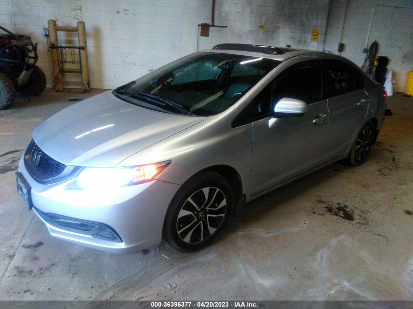 2014 HONDA CIVIC SEDAN EX - 19XFB2F85EE027125