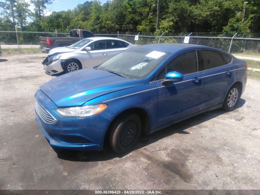 2017 FORD FUSION S - 3FA6P0G73HR103391