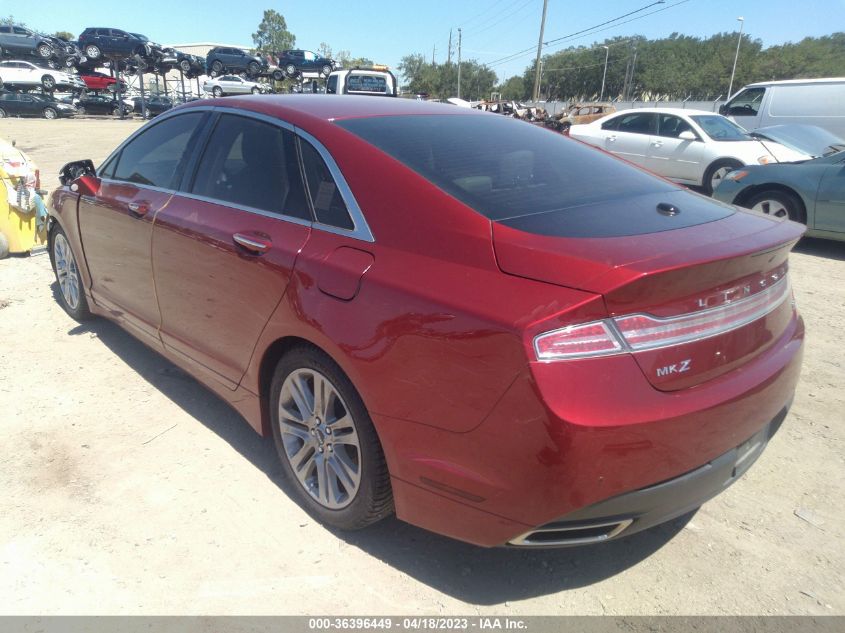 2016 LINCOLN MKZ - 3LN6L2GK2GR607012