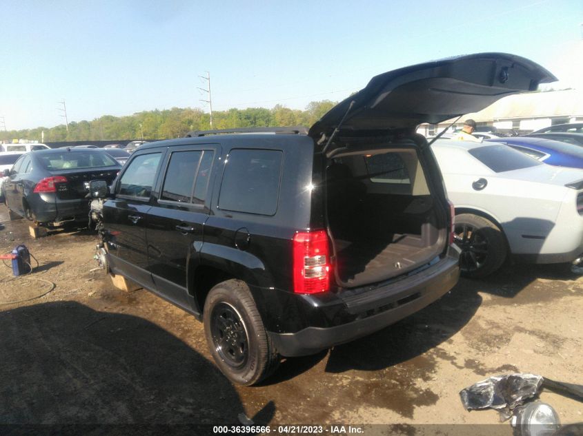 2017 JEEP PATRIOT SPORT - 1C4NJPBB7HD166630