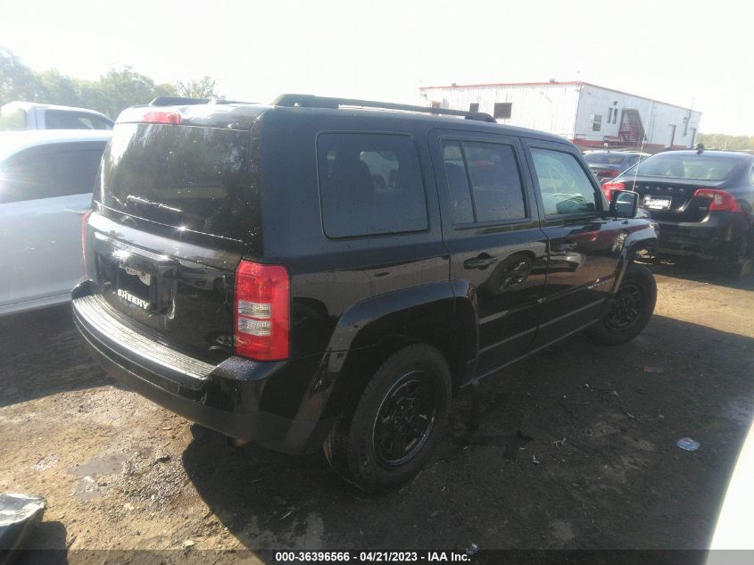 2017 JEEP PATRIOT SPORT - 1C4NJPBB7HD166630