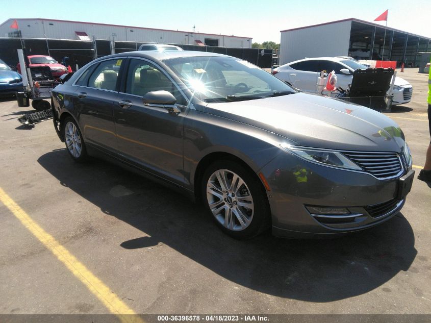 2014 LINCOLN MKZ HYBRID - 3LN6L2LU2ER831188