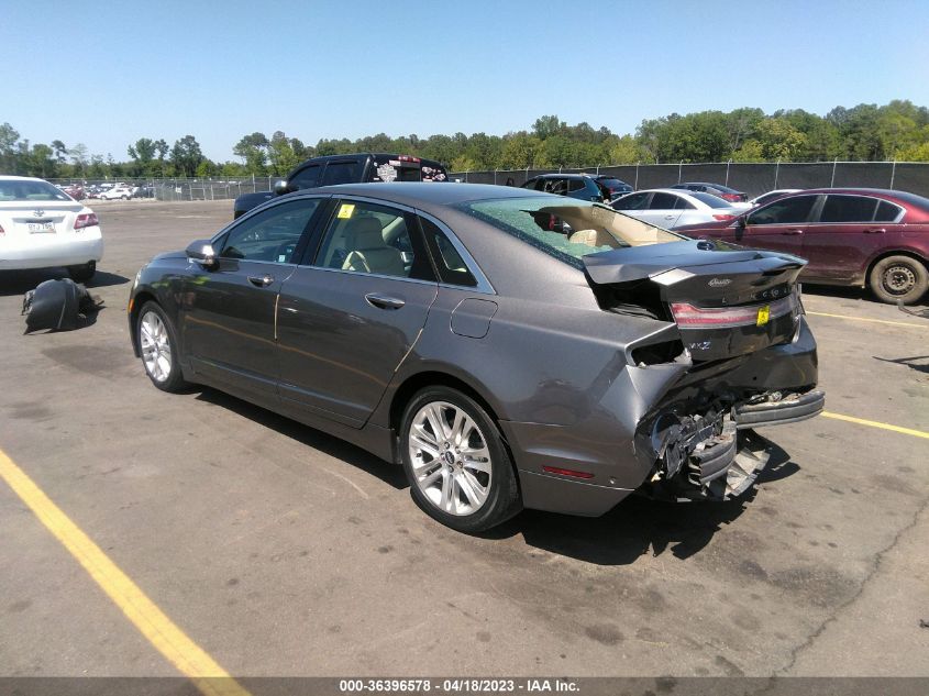 2014 LINCOLN MKZ HYBRID - 3LN6L2LU2ER831188