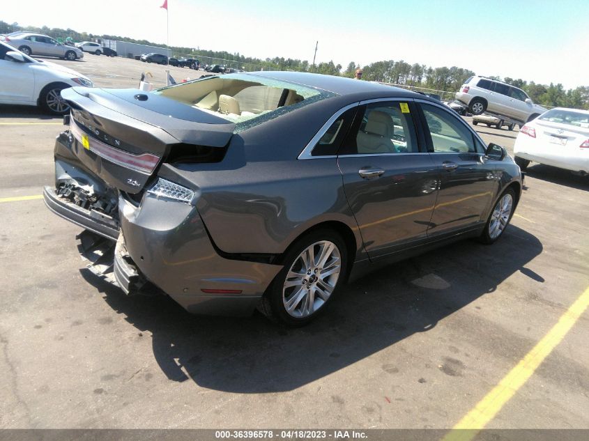 2014 LINCOLN MKZ HYBRID - 3LN6L2LU2ER831188