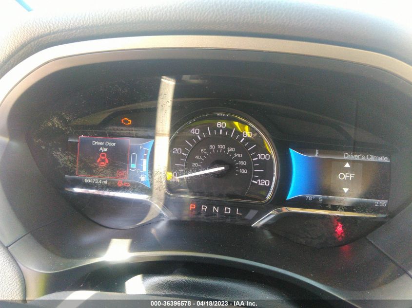2014 LINCOLN MKZ HYBRID - 3LN6L2LU2ER831188