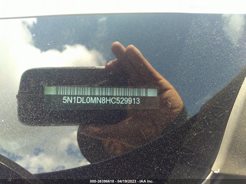 VIN 5N1DL0MN8HC529913 2017 INFINITI QX60