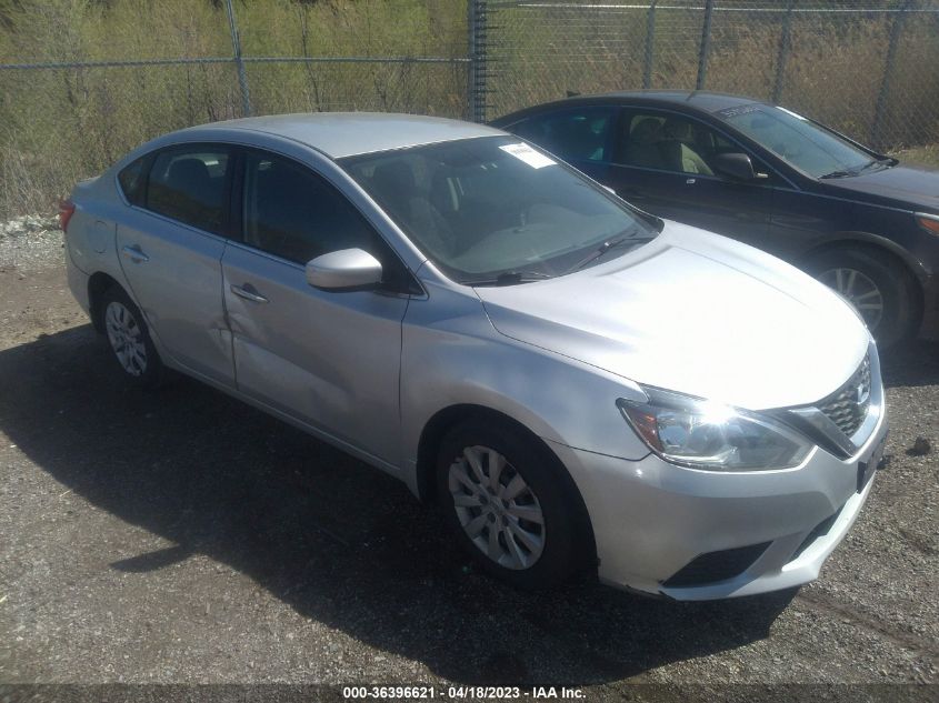 2016 NISSAN SENTRA S - 3N1AB7AP5GY324342