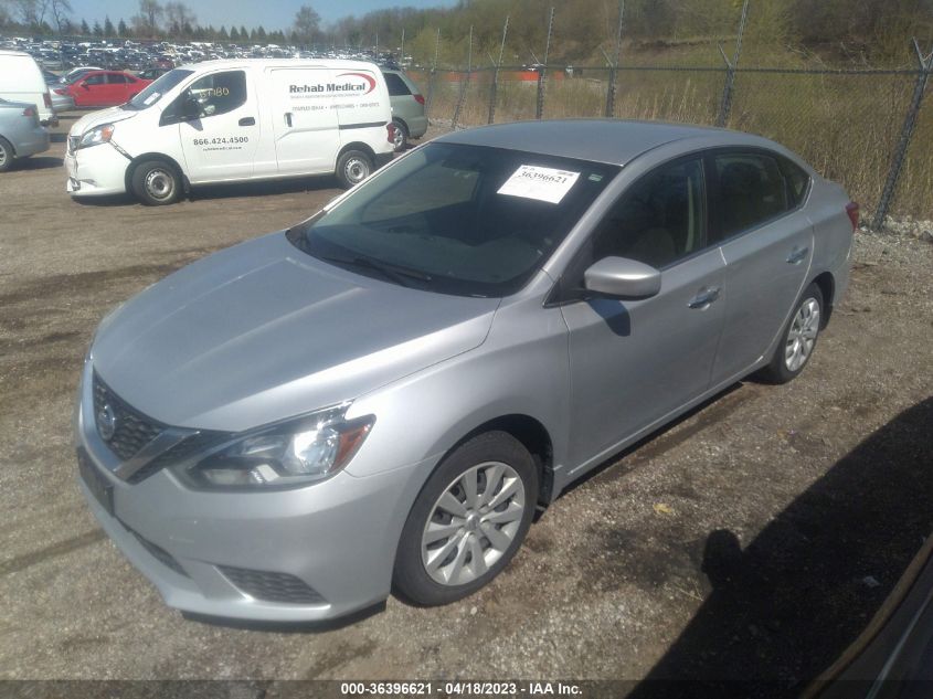 2016 NISSAN SENTRA S - 3N1AB7AP5GY324342