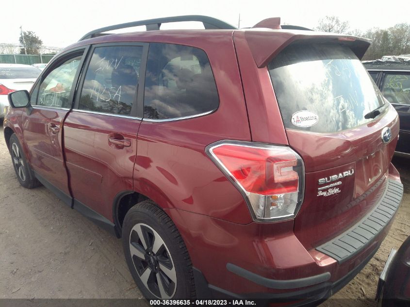 2018 SUBARU FORESTER LIMITED - JF2SJAJC9JH411759
