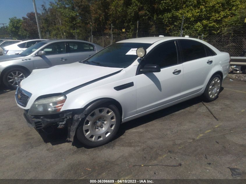 2014 CHEVROLET CAPRICE POLICE PATROL POLICE - 6G3NS5U24EL932977