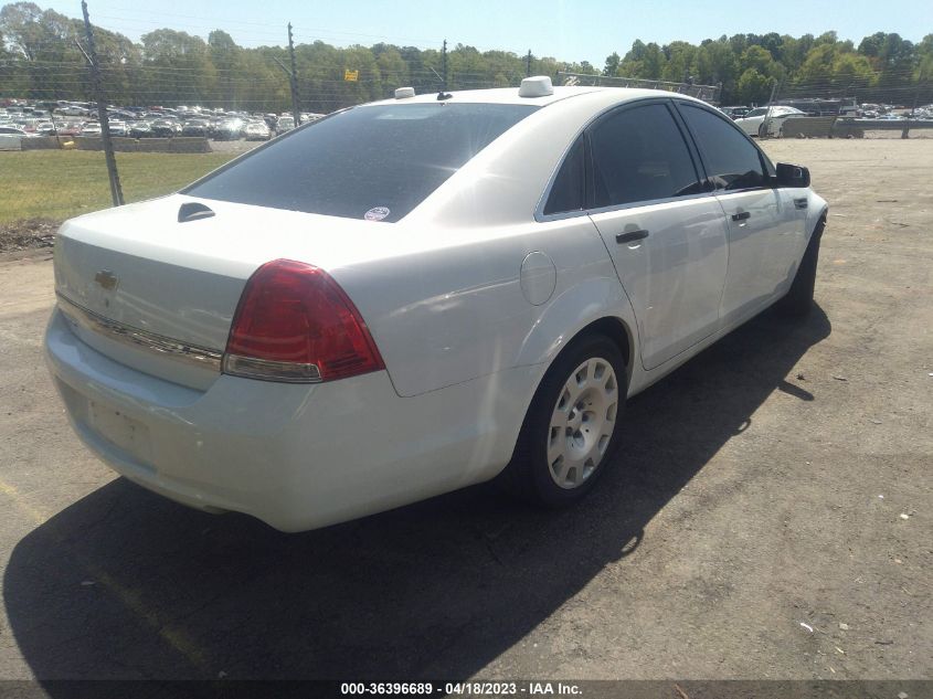 2014 CHEVROLET CAPRICE POLICE PATROL POLICE - 6G3NS5U24EL932977