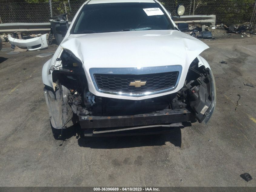 2014 CHEVROLET CAPRICE POLICE PATROL POLICE - 6G3NS5U24EL932977