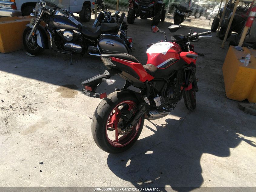 2022 KAWASAKI ER650 K ML5EREK14NDA66398