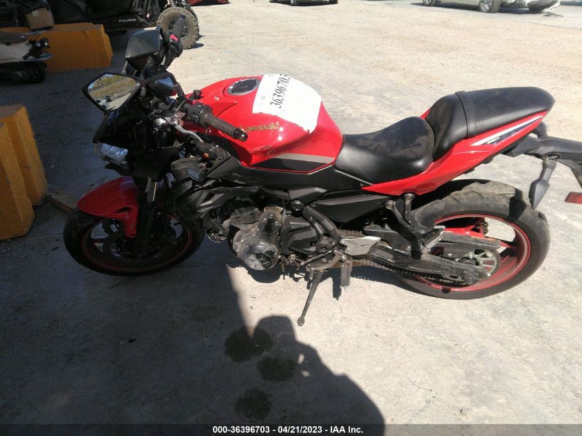 2022 KAWASAKI ER650 K ML5EREK14NDA66398