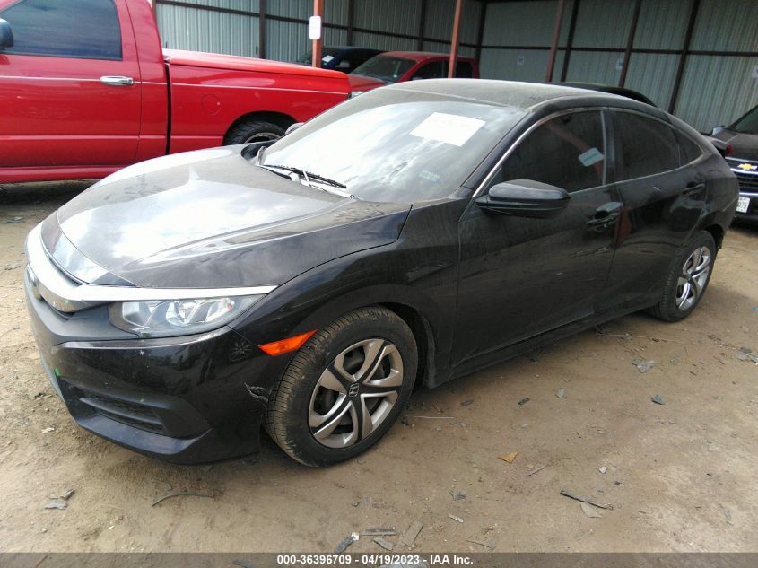 2017 HONDA CIVIC SEDAN LX - 19XFC2F57HE224367