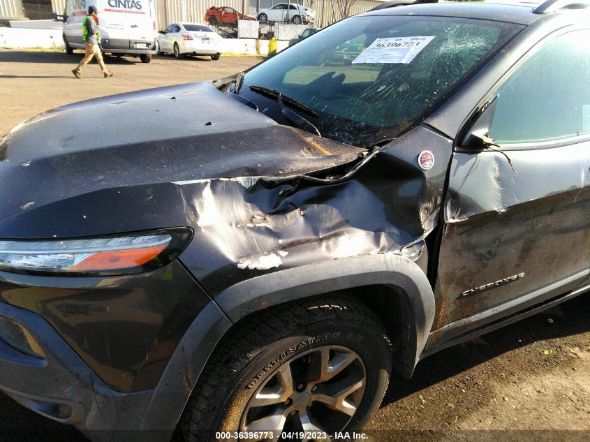 2015 JEEP CHEROKEE TRAILHAWK - 1C4PJMBB7FW666540